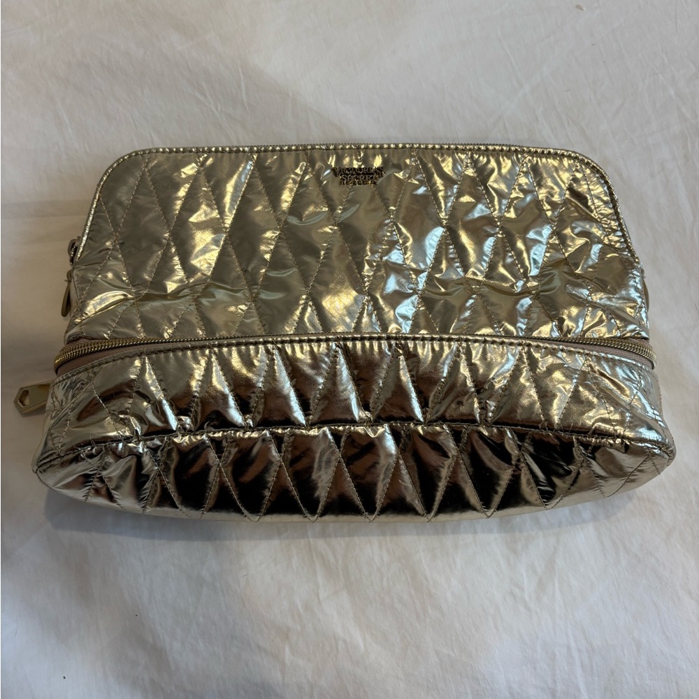 Gold Quilted Women's Bag